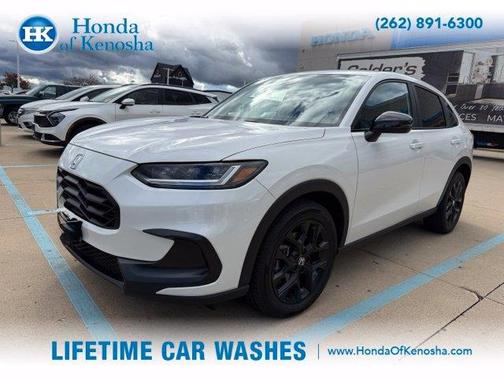 Platinum White Pearl 2025 Honda HR-V Sport