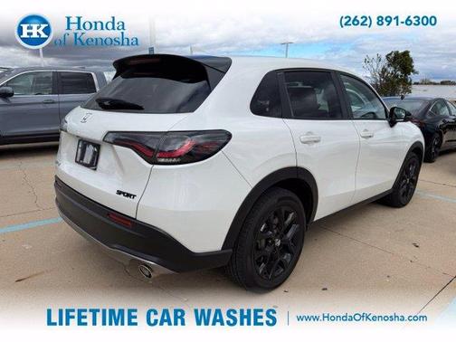 Platinum White Pearl 2025 Honda HR-V Sport