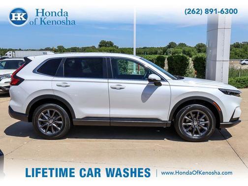 Platinum White Pearl 2026 Honda CR-V EX-L