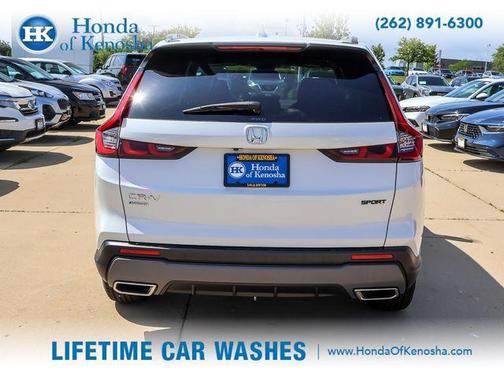 Platinum White Pearl 2023 Honda CR-V Hybrid Sport
