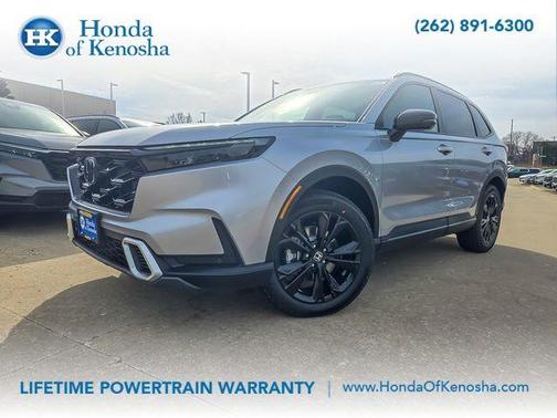 Silver Metallic 2026 Honda CR-V Hybrid Sport Touring