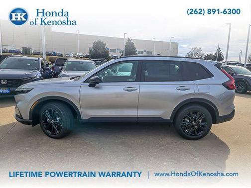 Silver Metallic 2026 Honda CR-V Hybrid Sport Touring