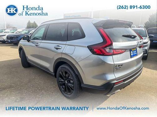 Silver Metallic 2026 Honda CR-V Hybrid Sport Touring