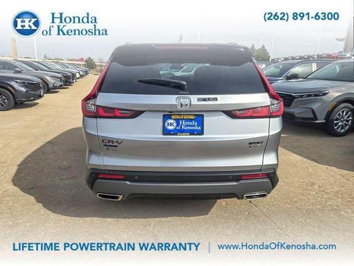 Silver Metallic 2026 Honda CR-V Hybrid Sport Touring