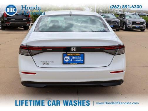 Platinum White Pearl 2024 Honda Accord EX