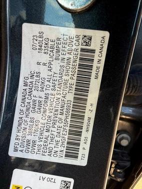 2023 Honda Civic Sport