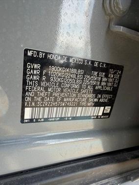 2025 Honda HR-V Sport