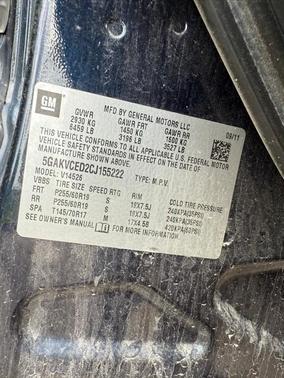 2012 Buick Enclave Leather