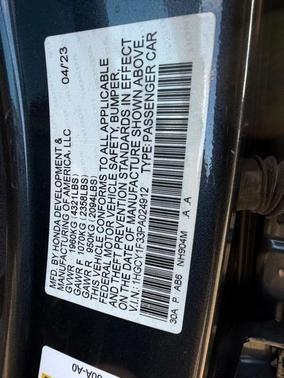 2023 Honda Accord EX