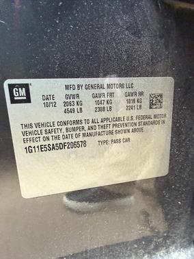 2013 Chevrolet Malibu 2LT