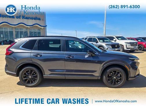Meteorite Gray Metallic 2024 Honda CR-V Hybrid Sport