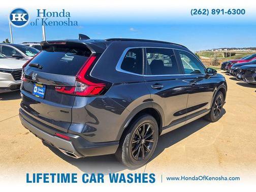 Meteorite Gray Metallic 2024 Honda CR-V Hybrid Sport