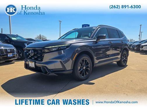 Meteorite Gray Metallic 2024 Honda CR-V Hybrid Sport
