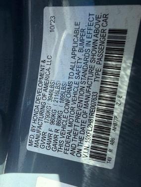 2024 Honda Civic Sport