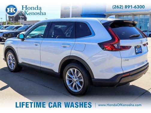 Platinum White Pearl 2024 Honda CR-V EX