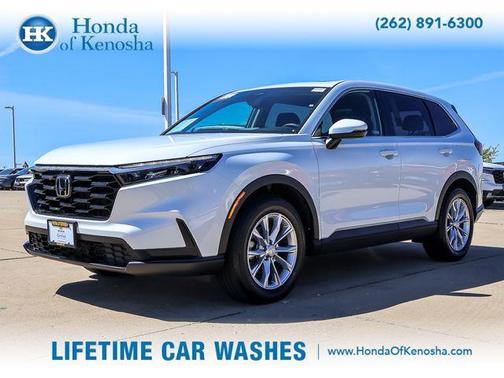 Platinum White Pearl 2024 Honda CR-V EX