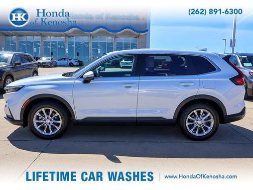 Platinum White Pearl 2024 Honda CR-V EX