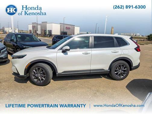 Platinum White 2026 Honda CR-V EX-L