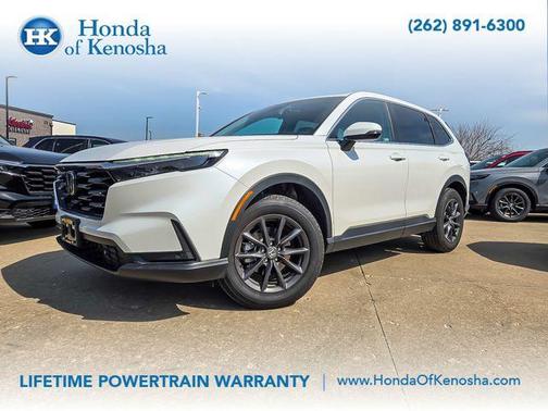 Platinum White 2026 Honda CR-V EX-L