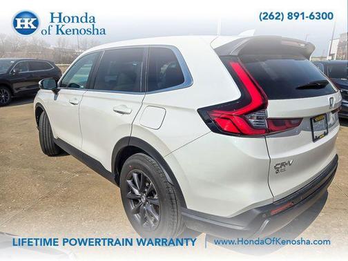 Platinum White 2026 Honda CR-V EX-L