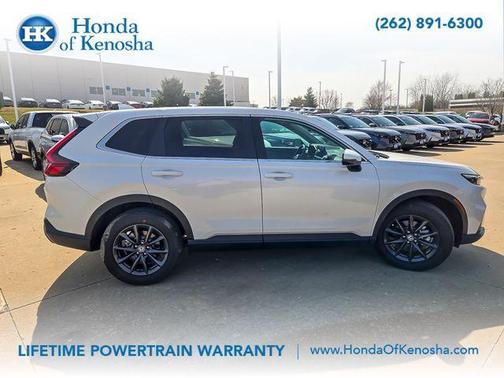 Platinum White 2026 Honda CR-V EX-L