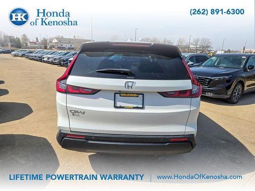 Platinum White 2026 Honda CR-V EX-L