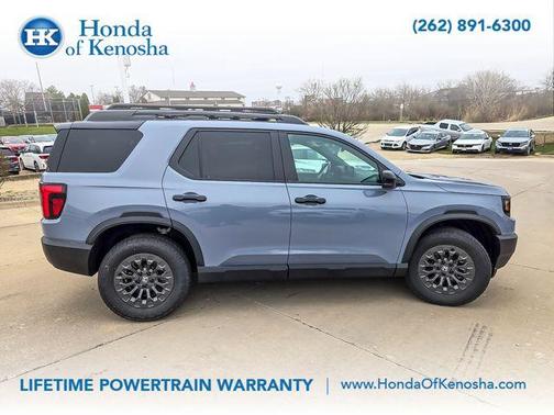 Gray Pearl 2026 Honda Passport TrailSport