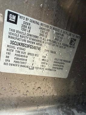 2015 Chevrolet Silverado 1500 LT