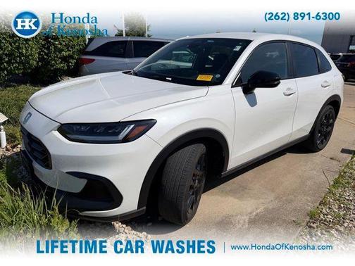Platinum White Pearl 2024 Honda HR-V Sport