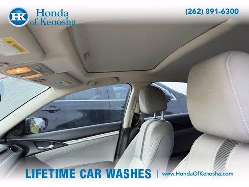 Cosmic Blue Metallic 2016 Honda Civic EX-T
