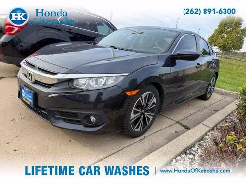 Cosmic Blue Metallic 2016 Honda Civic EX-T