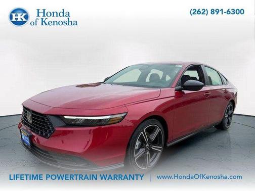 Radiant Red 2026 Honda Accord Hybrid Sport