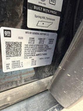 Ebony Twilight Metallic 2023 GMC Acadia SLT