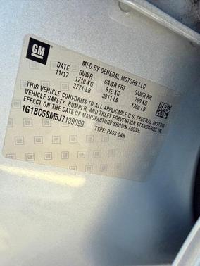 2018 Chevrolet Cruze LS