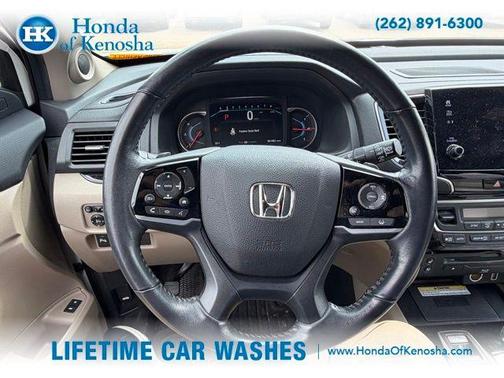 Diamond White Pearl 2019 Honda Pilot Elite