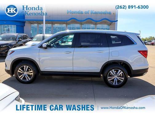 White Diamond Pearl 2018 Honda Pilot EX-L