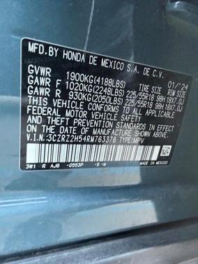2024 Honda HR-V Sport