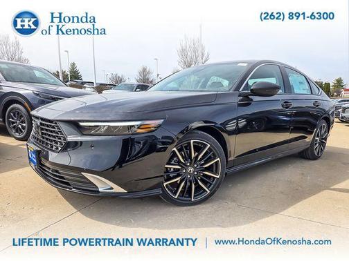 Crystal Black Pearl 2026 Honda Accord Hybrid Touring