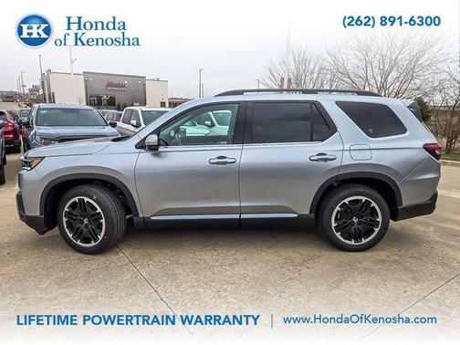 Silver Metallic 2026 Honda Pilot Touring S