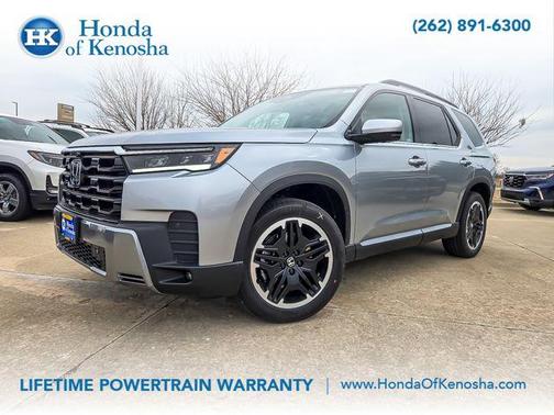 Silver Metallic 2026 Honda Pilot Touring S
