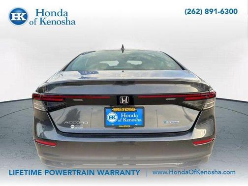 Gray Metallic 2025 Honda Accord Hybrid EX-L