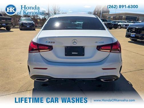 Polar White 2022 Mercedes-Benz A-Class A 220 4MATIC