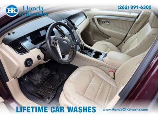 Burgundy 2019 Ford Taurus SEL