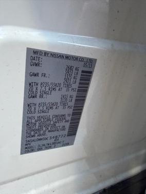 2013 INFINITI JX35 Base