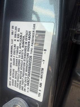 2009 Honda Accord EX-L