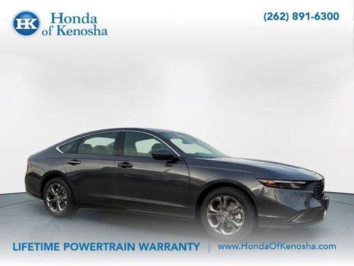 Gray Metallic 2025 Honda Accord Hybrid EX-L