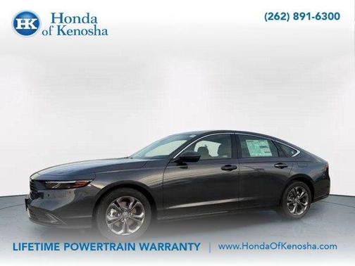 Gray Metallic 2025 Honda Accord Hybrid EX-L