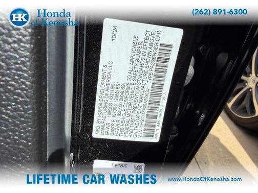 Crystal Black Pearl 2025 Honda Accord SE