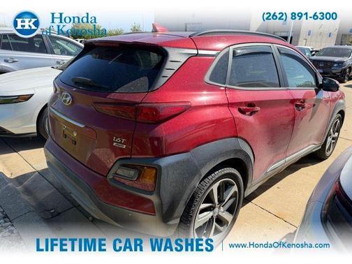 Pulse Red 2021 Hyundai KONA Limited