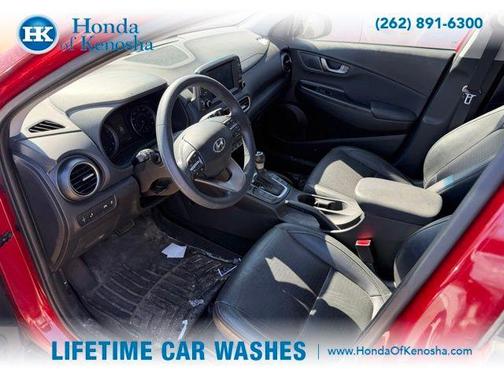 Pulse Red 2021 Hyundai KONA Limited
